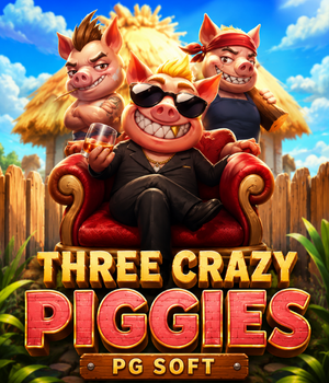 Three Crazy Piggies — PG Soft fendagames